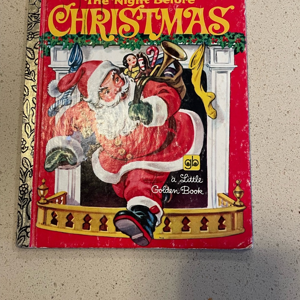 The Night Before Christmas Little Golden Book